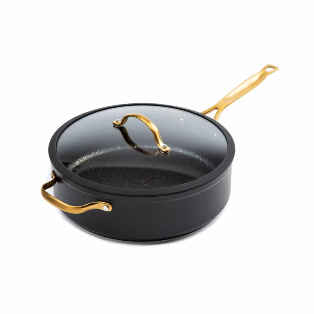 5qt Dutch Oven & Lid, Gold Speckled Collection