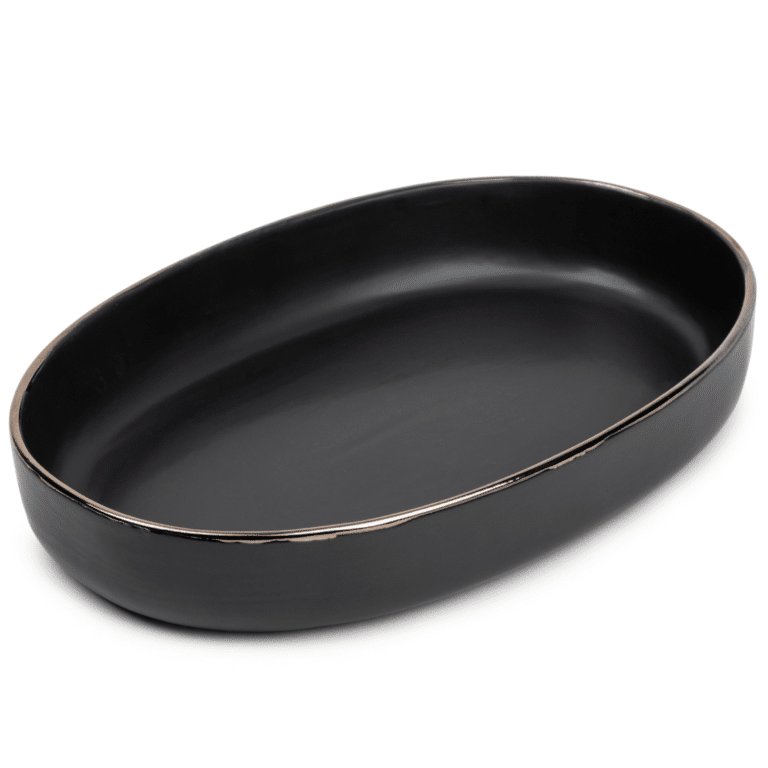 Oval Bowl Onyx Collection Thyme & Table
