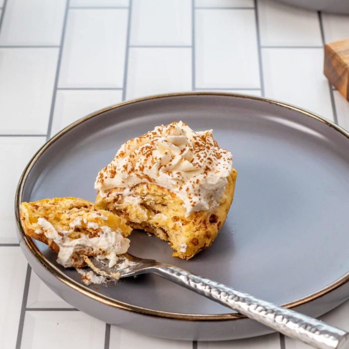 Tiramisu Cinnamon Rolls | Thyme & Table